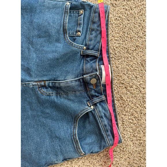 ASOS Design Denim Shorts Women's Casual Everyday Blue Jean Bermuda M size W30" - Picture 3 of 7